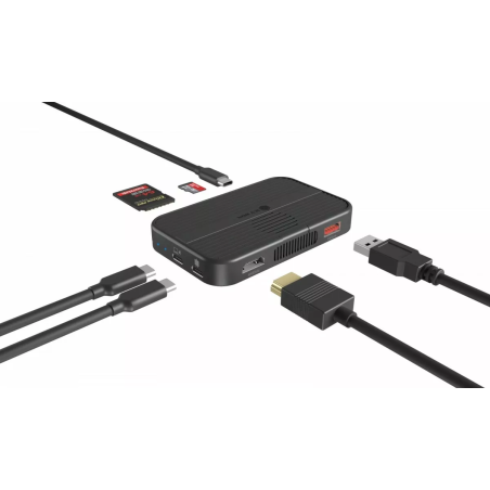 Docking station icybox ib-dk4071m-cu31 per ssd m.2 nvme/sata