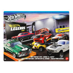 Modellino mattel hot wheels legends multipack veicolo 1/64 multicolore