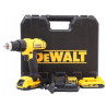 Trapano avvitatore dewalt dcd771d2 a percussione 18v a batterie giallo/nero