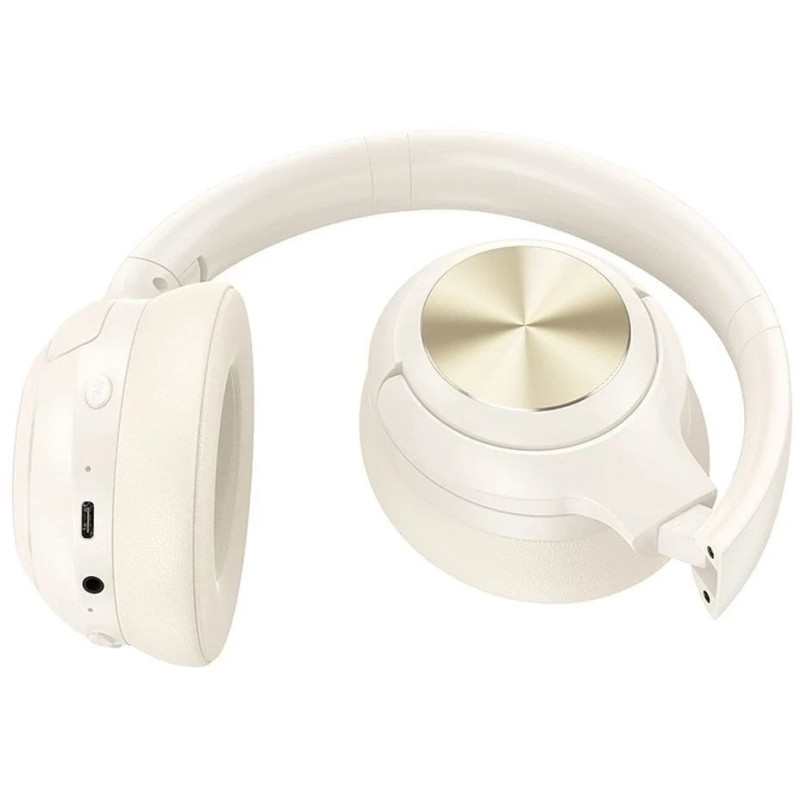 Cuffie hoco w54 wireless/bluetooth bianco [w54]
