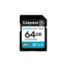 64gb scheda di memoria kingston canvas go plus nero [sdg4/64gb]