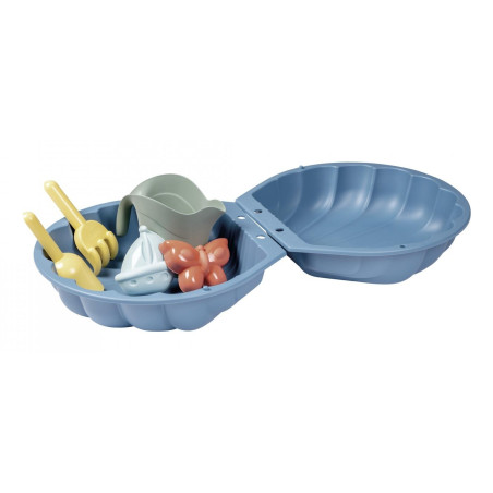 Set di gioco smoby double life sand play shell multicolore 6pz [wqsmoi0ua080012]