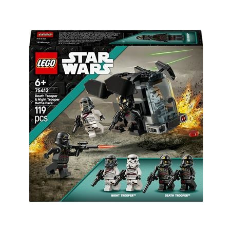 Set di costruzione lego star wars 75412 battle pack death trooper