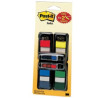 Segnapagina post-it 200 fogli 680 in 4 colori + 48 mini frecce