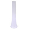 Imbuto di plastica tre spade per insaccatrici mm.30 [tre spade]
