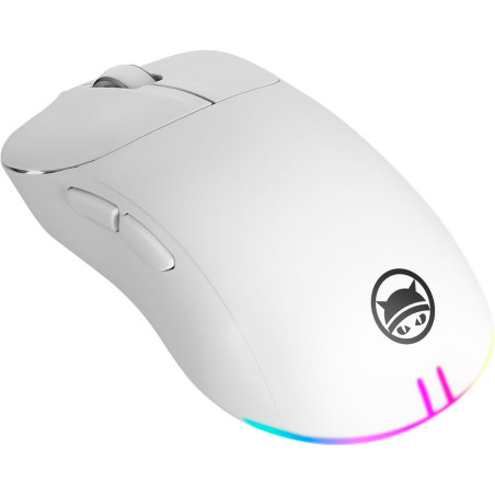 Mouse gamiac pa50 gaming wired ottico 12400dpi bianco