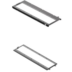 Staffe havn hs 420 per ventole 360mm nero