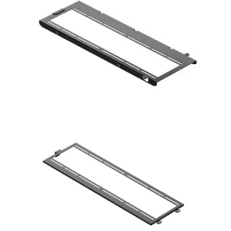 Staffe havn hs 420 per ventole 360mm nero