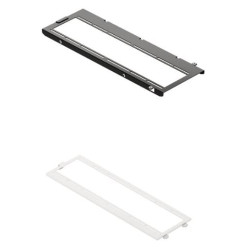 Staffe havn hs 420 per ventola 360mm bianco