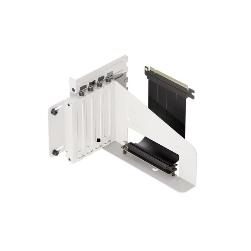 Staffa verticale havn hs 420 per gpu bianco