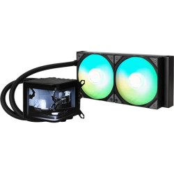 Dissipatore cpu a liquido tryx panorama argb 240mm nero
