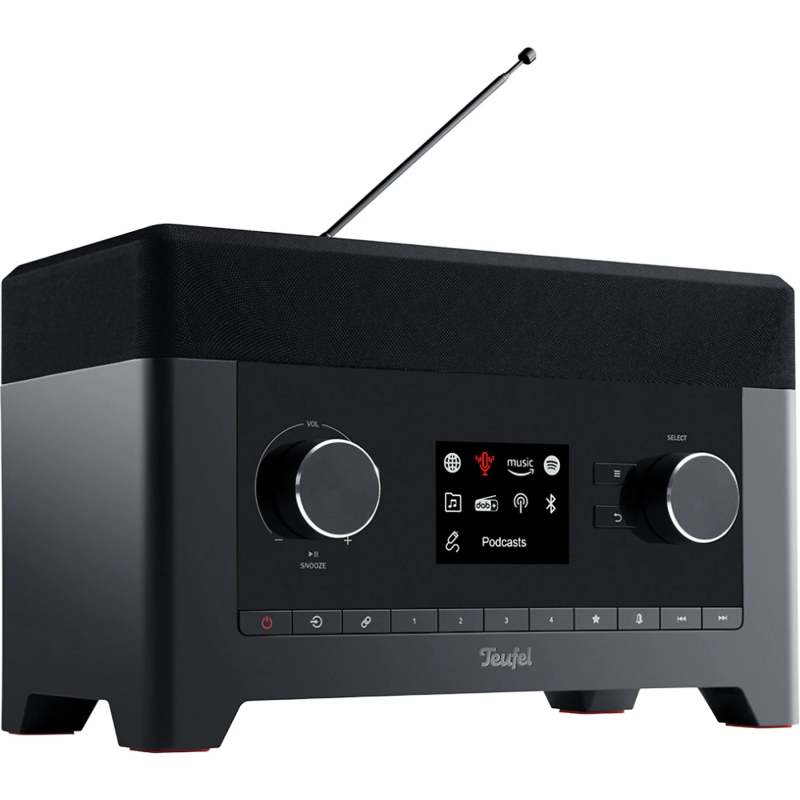 Radio digitale teufel radio 3sixty bluetooth nero [107000612]
