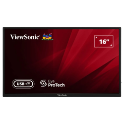 Monitor led 16'' viewsonic va1650 portatile full hd 1920x1080p/7ms/classe