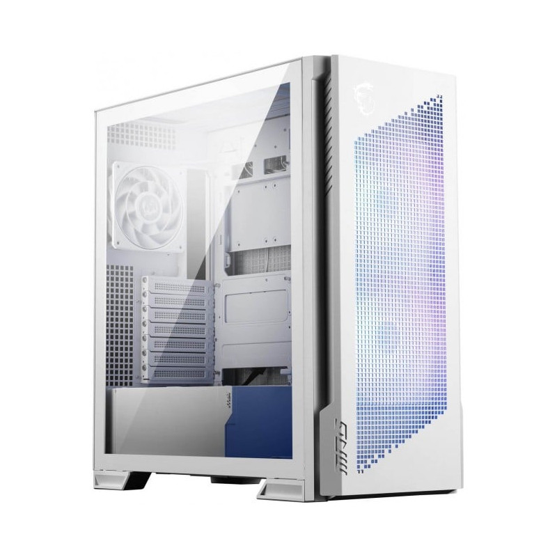 Case msi mpg velox 300r airflow pz midi-tower e-atx bianco