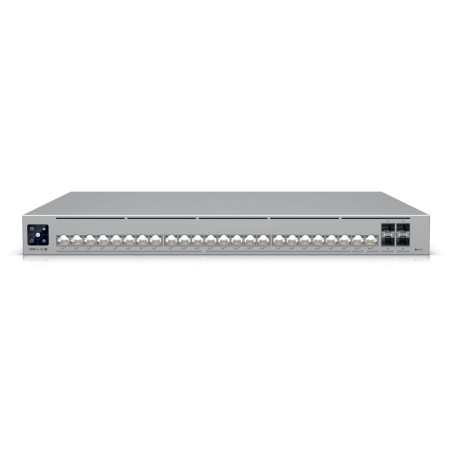 Switch ubiquiti unifi pro hd 24 poe gestito l2/l3 22x2.5g rj45/2x10g