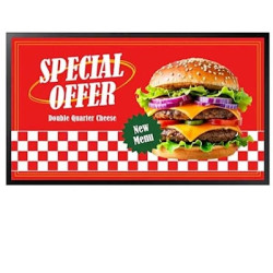 Monitor digital signage led 46'' samsung oh46dx da esterno