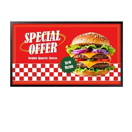 Monitor digital signage led 46'' samsung oh46dx da esterno