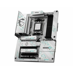 Scheda madre amd msi b850 gaming plus wifi pz am5 atx 4x ddr5 bianco
