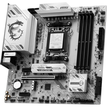 Scheda madre amd msi b850m gaming plus wifi6e am5 microatx 4x ddr5