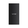 Ssd esterno 2tb lexar sl300 r:1050mbps w:1000mbps nero [lsl300002t-rnbng]