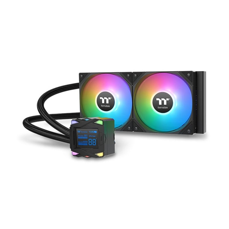 Dissipatore cpu a liquido thermaltake la240-s arg 120mm nero