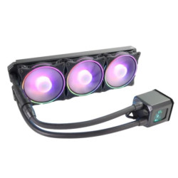 Dissipatore cpu a liquido alphacool eisbaer aurora 360mm nero