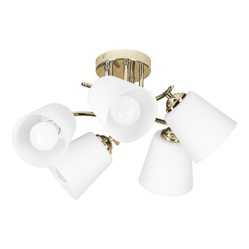 Lampada a sospensione activejet aje-emily 5p gold e27 5x40w bianco