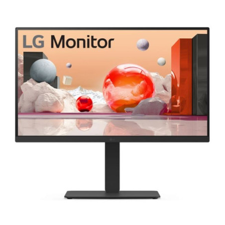 Monitor led 27" lg 27ba75qb quad hd 2560x1440 5ms classe e nero