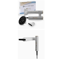 Asciugacapelli imetec 11918 bellissima gemini 1400w bianco