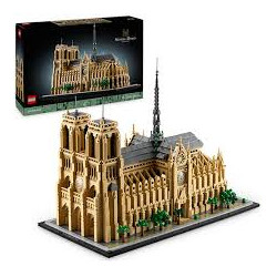 Set da costruzione lego architecture notre-dame di parigi multicolore