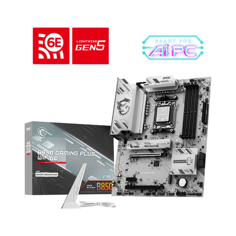 Scheda madre amd msi b850 gaming plus wifi6e am5 ddr5 [b850 gaming