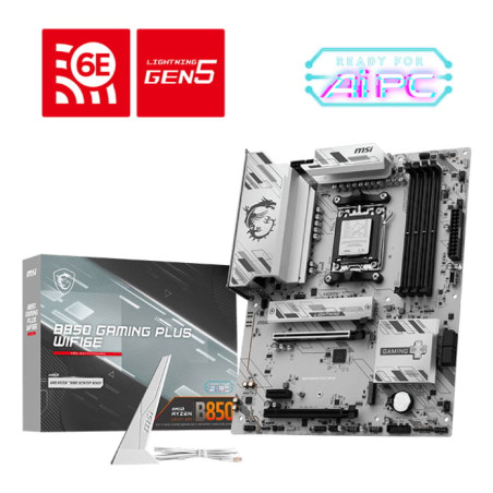 Scheda madre amd msi b850 gaming plus wifi6e am5 ddr5 [b850 gaming