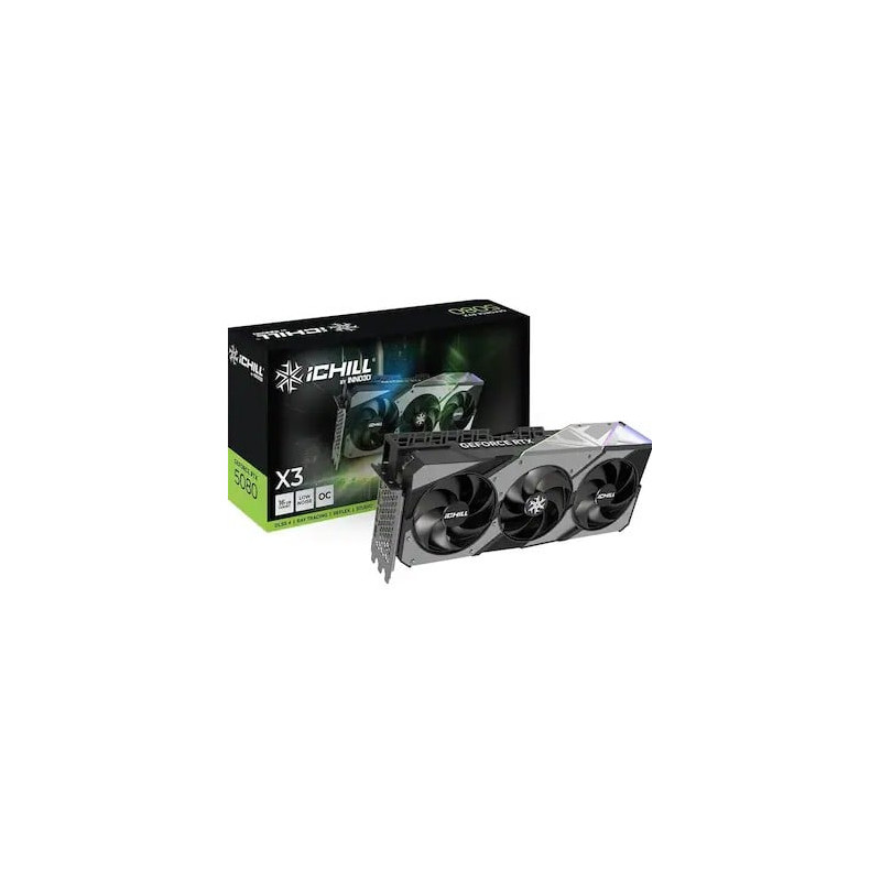 Scheda video nvidia inno3d geforce rtx 5080 ichill x3 16gb gddr7