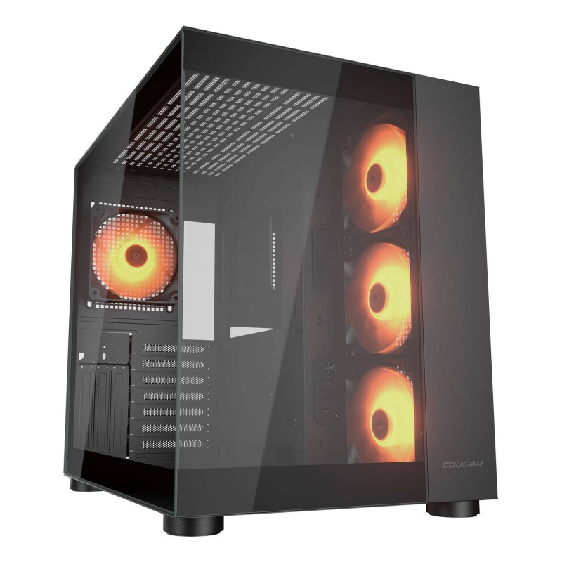 Case cougar gaming fv150 rgb midi-tower atx nero [cgr-5ka1b-rgb]