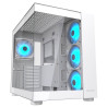 Case cougar gaming fv150 rgb midi-tower atx bianco [cgr-5ka1w-rgb]
