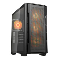 Case cougar gaming uniface rgb midi-tower eatx nero [cgr-5c78b-rgb]