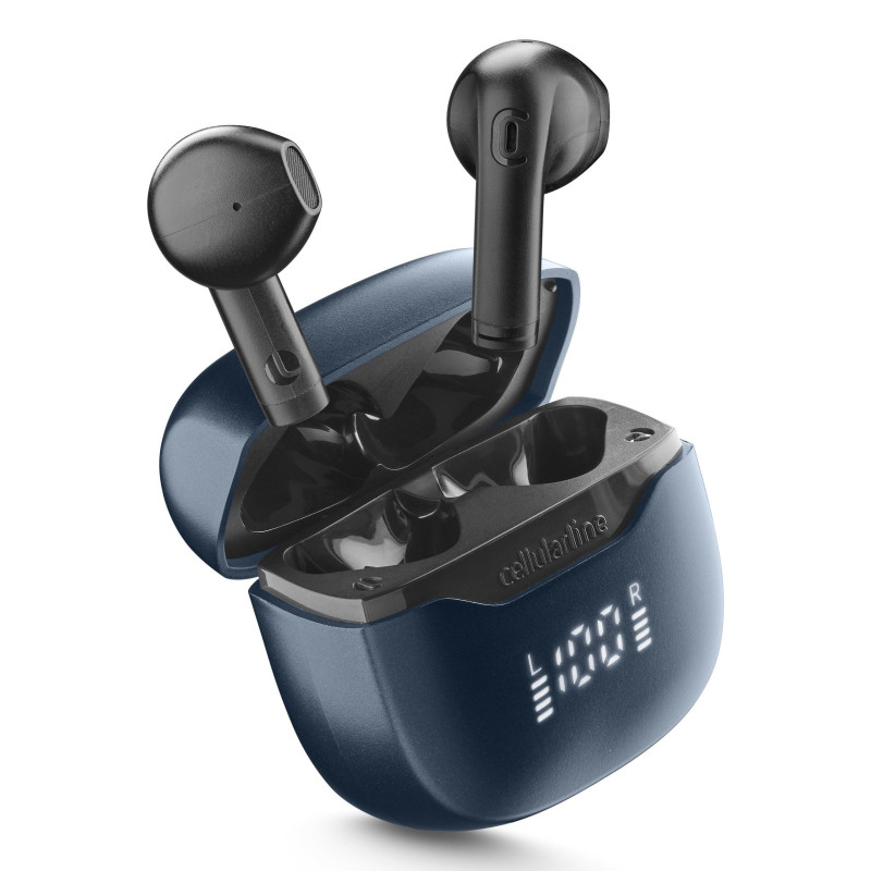 Auricolare cellularline core pro wireless bluetooth 5.4 nero