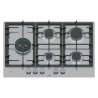 Piano cottura bosch pcs7a5i90 a gas con 5 fuochi acciaio inox [pcs7a5i90]