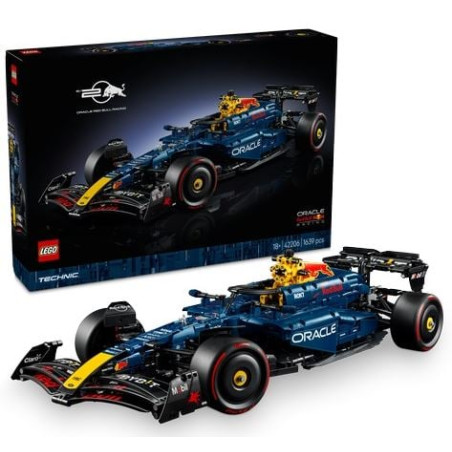 Gioco da costruzione lego technic auto da corsa oracle red bull racing
