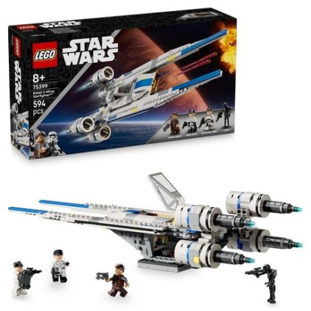Gioco da costruzione lego star wars caccia stellare u-wing ribelle