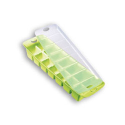 Formaghiaccio mongardi 14 cubetti con coperchio arancio [mongardi]