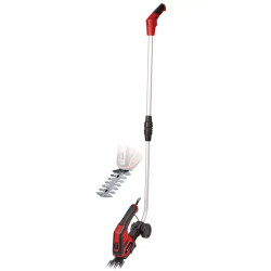 Cesoia einhell gc-cg 3.6/70 per erba e arbusti a batteria nero/rosso