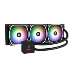 Dissipatore cpu a liquido enermax aquafusion ii argb 360 mm nero