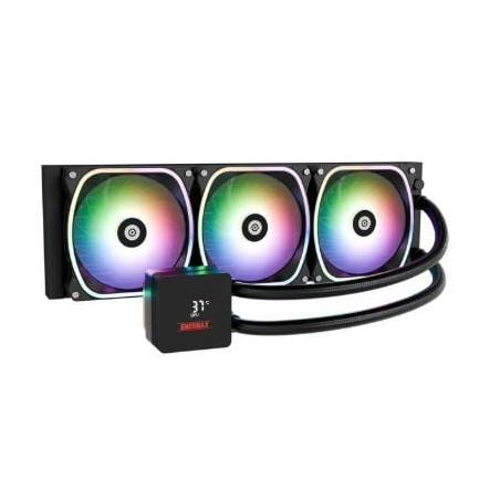 Dissipatore cpu a liquido enermax aquafusion ii argb 360 mm nero