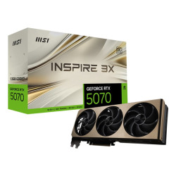 Scheda video nvidia msi geforce rtx 5070 12g inspire 3x oc 12gb dlss