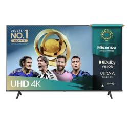 Tv led 65'' hisense 65a69q 4k uhd 3840x2160p smart tv classe