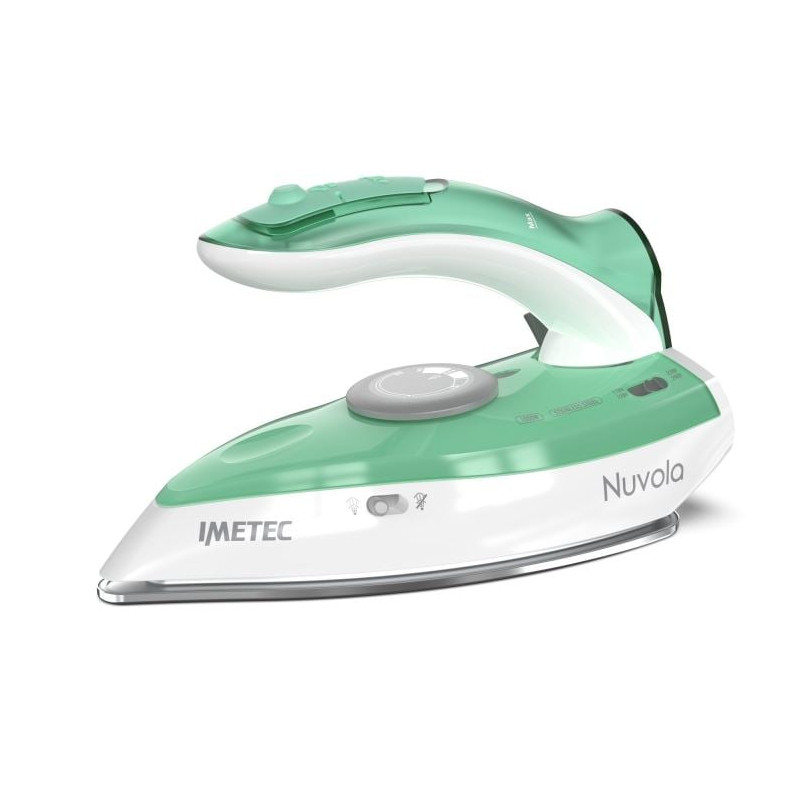 Ferro da stiro imetec nuvola a vapore 1000w bianco grigio/verde acqua