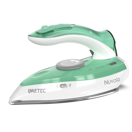 Ferro da stiro imetec nuvola a vapore 1000w bianco grigio/verde acqua