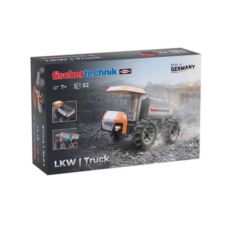 Gioco da costruzione fischertechnik lkw truck multicolore 52pz [576105]