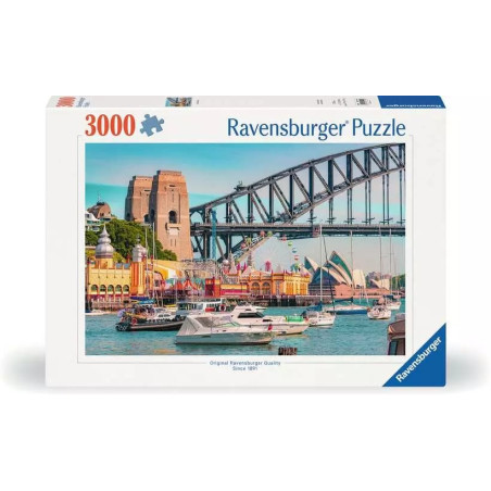 Puzzle ravensburger 12001419 sydney segreta multicolore 3000pz [12001419]